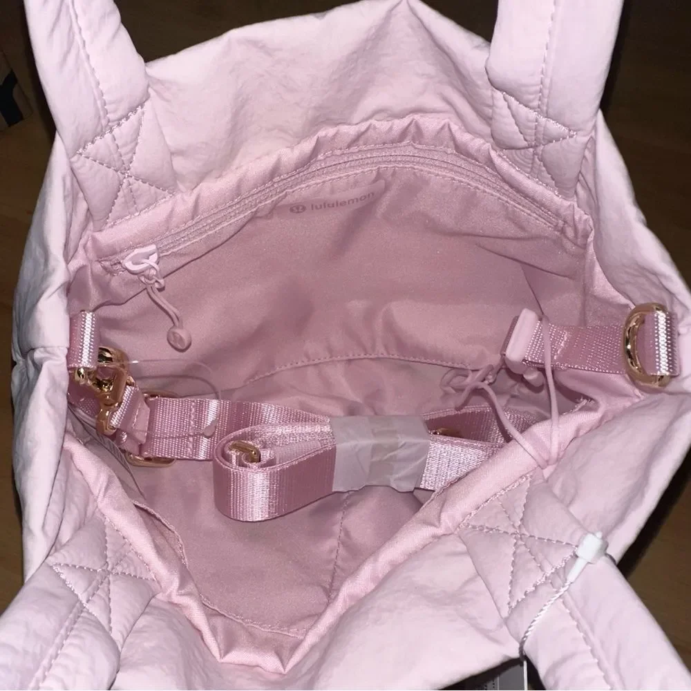 NWT Lululemon On My Level Crossbody Top Handle Tote Bag *Micro 5L Blissful Pink